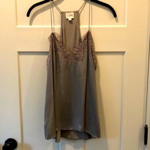 Racer Charmeuse Cami NYC